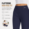 MASKERT Women's Stretchy Casual Pants, High Waisted Ankle Pants with 4 Pockets, Lightweight Travel Work Pants for Women, Business Casual Pants for Office and Golf