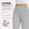 MASKERT Women's Stretchy Casual Pants, High Waisted Ankle Pants with 4 Pockets, Lightweight Travel Work Pants for Women, Business Casual Pants for Office and Golf