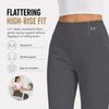 MASKERT Women's Stretchy Casual Pants, High Waisted Ankle Pants with 4 Pockets, Lightweight Travel Work Pants for Women, Business Casual Pants for Office and Golf