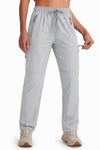 MASKERT Women's Hiking Pants-Lightweight Quick Dry Sweatpants Casual Safari Work Travel Outdoor Clothes
