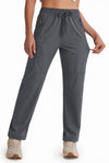 MASKERT Women's Hiking Pants-Lightweight Quick Dry Sweatpants Casual Safari Work Travel Outdoor Clothes