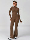CloudWeave Long Sleeve Flared Jumpsuit