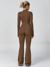CloudWeave Long Sleeve Flared Jumpsuit