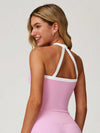Colorblock Spaghetti Strap Tank Top