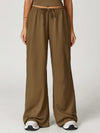 EaseSculpt Drawstring Waist Straight-Leg Casual Sport Pants