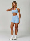 SoftForm Sculpt Racerback Crop Active Top