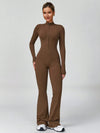 CloudWeave Long Sleeve Flared Jumpsuit