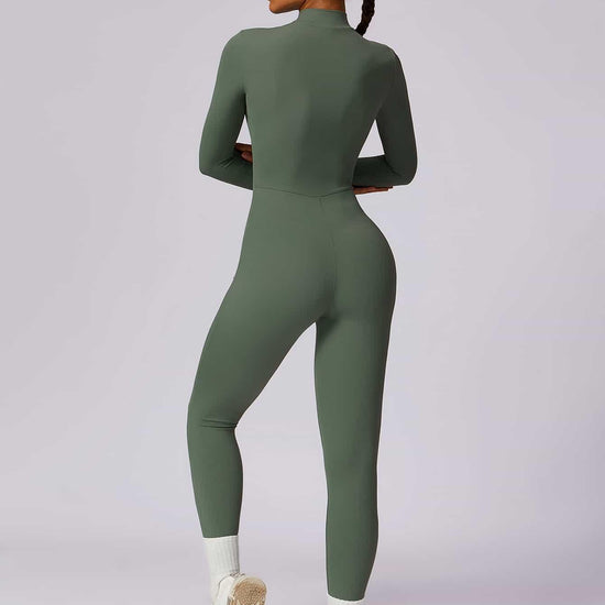 CloudWeave Long Sleeve Jumpsuit 26" - MASKERT - Black / S