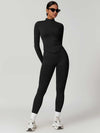 Maskert AirSoft Seamless Tight Fitting Long Sleeve Set Black Front Pose 5