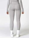 Maskert Move & Flow Solid Long Sleeve Sports Set Urban Grey Back Bottom Detail