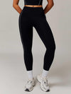 Maskert Two-in-One Camisole & Leggings Set Black Front Bottom Detail