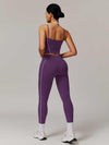 Maskert Two-in-One Camisole & Leggings Set Mulberry Back Full Body Pose