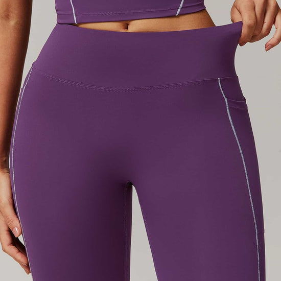 Maskert Two-in-One Camisole & Leggings Set Mulberry Bottom Detail