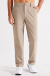 MASKERT Men's Dress Pants-Classic Fit Flat Front Work Dress Pants 29" Stretch Casual Pants Lightweight with Pockets