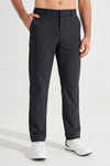 MASKERT Mens Golf Pants-Stretch Work Dress Pants Quick Dry Lightweight Casual Comfy Trousers with Pockets