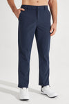 MASKERT Mens Golf Pants-Stretch Work Dress Pants Quick Dry Lightweight Casual Comfy Trousers with Pockets