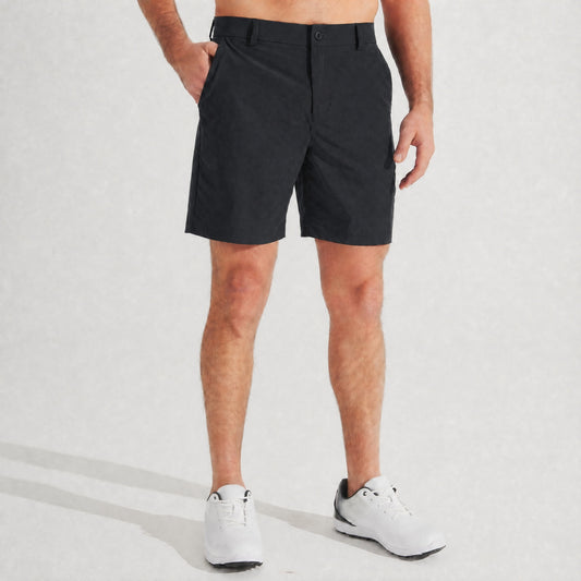 MASKERT Men Golf Shorts-7 Lightweight Casual Shorts Flat Front Hybrid Work Dress Short Quick Dry