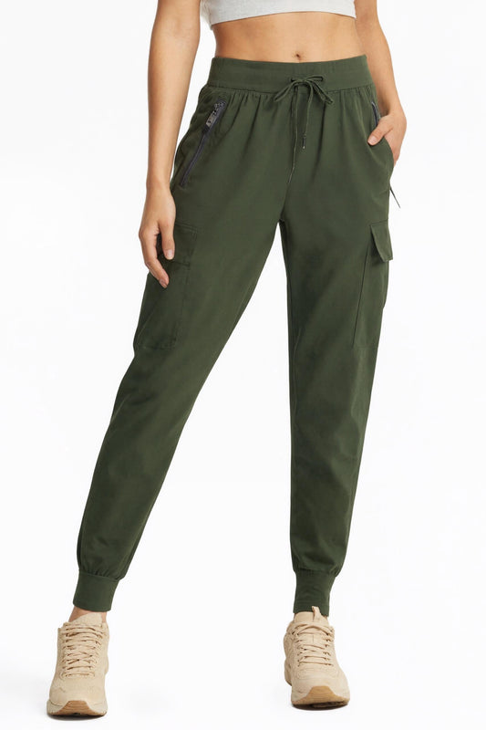 MASKERT Women's Cargo Pants Lightweight Quick Dry Hiking Pants Athletic Lounge Casual Travel