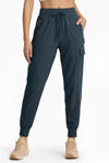 MASKERT Women's Cargo Pants Lightweight Quick Dry Hiking Pants Athletic Lounge Casual Travel