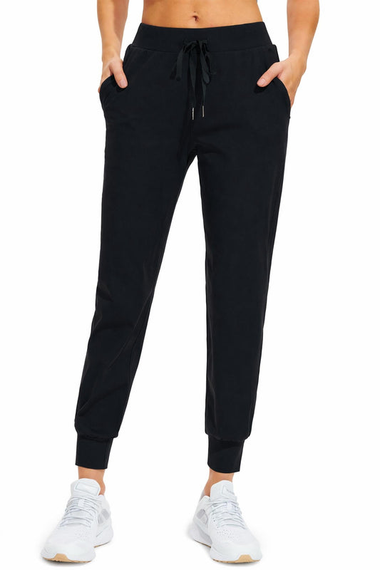 MASKERT Women's Joggers Pants Athletic Running with Pockets Tapered Casual Workout Pants