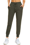MASKERT Women's Joggers Pants Athletic Running with Pockets Tapered Casual Workout Pants