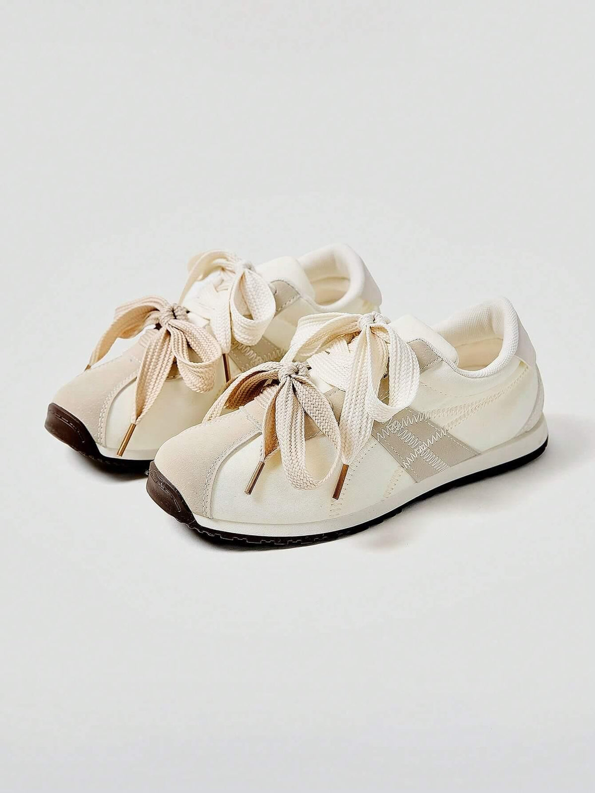 Maskert LightStride Double Lace-up Shoes - MASKERT - Beige / 36