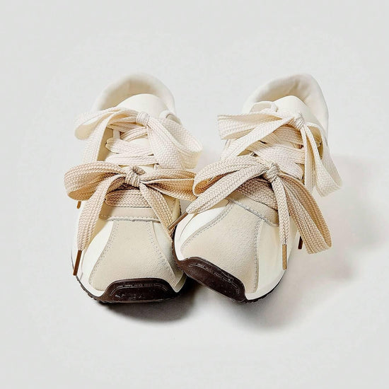 Maskert LightStride Double Lace-up Shoes - MASKERT - Beige / 36