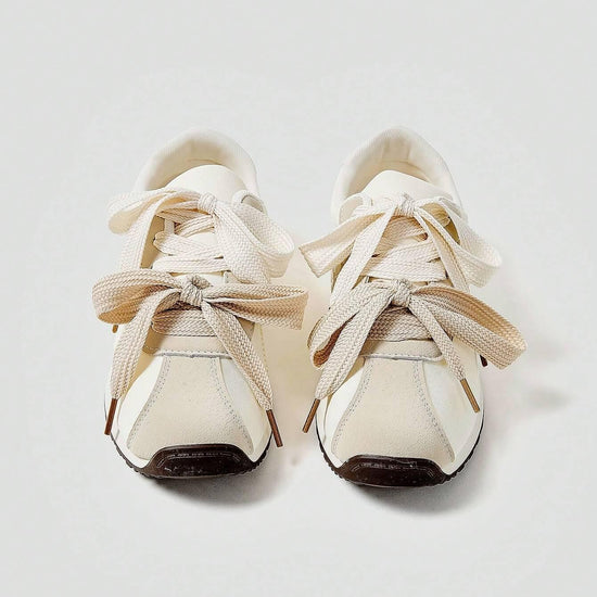 Maskert LightStride Double Lace-up Shoes - MASKERT - Beige / 36