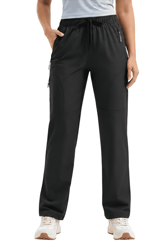 YAPPO Women's Hiking Pants Lightweight Quick Dry Cargo Pants, Water Resistant UPF 50+ Travel Outdoor Pants with 5 Zipper…
