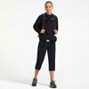 MASKERT Women's Capri Pants-Lightweight Quick Dry Cargo Hiking Capris Travel Casual Cropped Pants Zipper Pockets