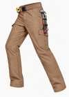 Feekit Men's Cargo Work Pants, Water-Resistant Ripstop with 7 Pockets