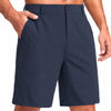 MASKERT Men Golf Shorts-7 Lightweight Casual Shorts Flat Front Hybrid Work Dress Short Quick Dry