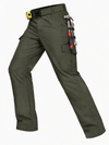 Feekit Men's Cargo Work Pants, Water-Resistant Ripstop with 7 Pockets