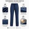 YAPPO Women's Hiking Pants Lightweight Quick Dry Cargo Pants, Water Resistant UPF 50+ Travel Outdoor Pants with 5 Zipper…