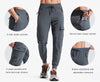 MASKERT Men's Cargo Pants-Quick Dry Hiking Pants Track Running Workout Athletic Travel Casual Outdoor