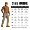 YAPPO Men's Work Pants, Water-Resistant Stretch Hiking Cargo Pants with 9 Pockets - Stone Khaki - image 8
