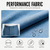 YAPPO Men's Stretch Dress Pants, Quick Dry Business Casual Slacks, Straight Fit for Office, Golf & Travel, 30" Inseam