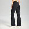 Women's Fleece Lined Bootcut Pants, High Waisted Stretch Casual Pants, Warm Winter Work Pants with Pockets