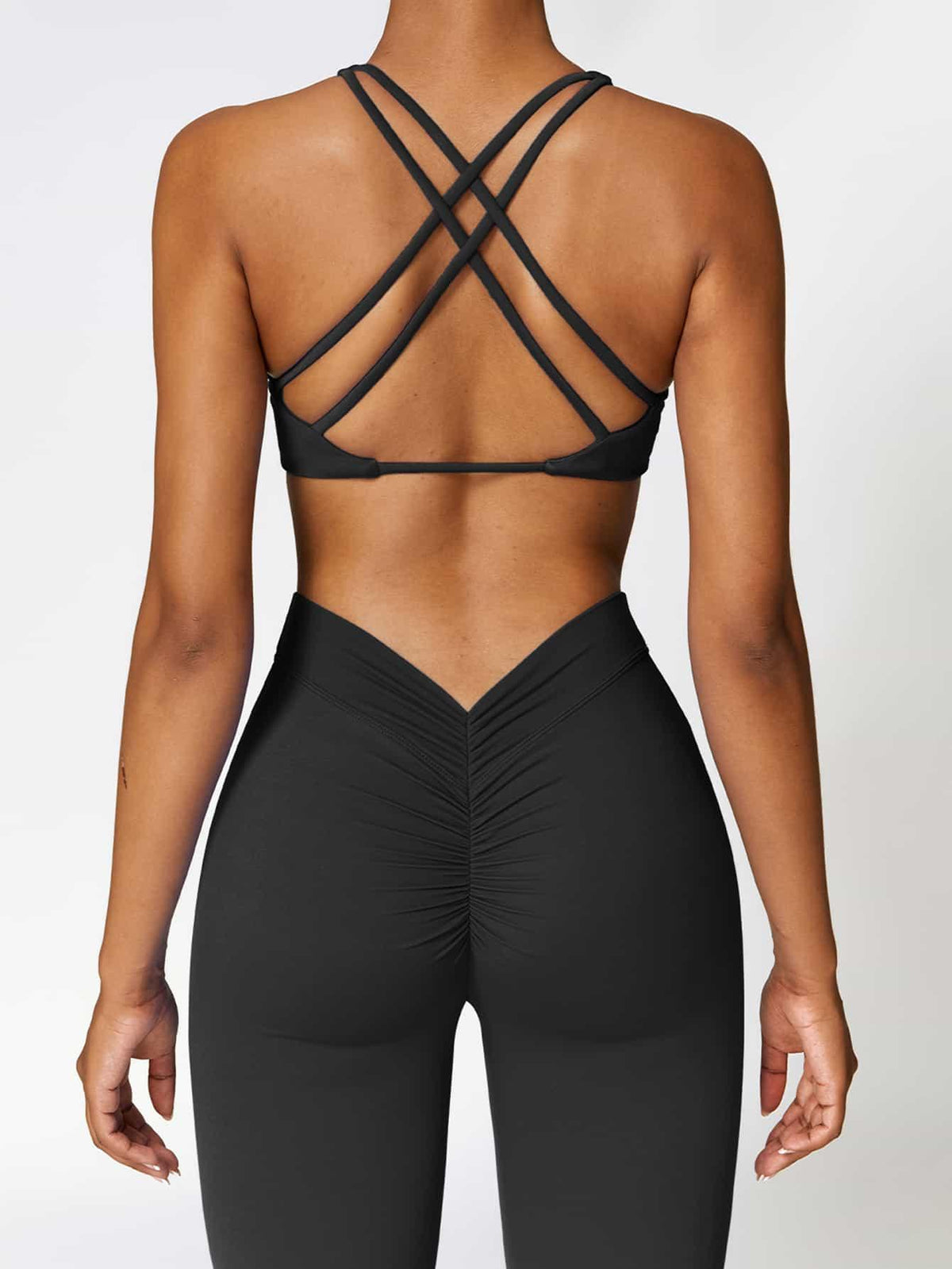 BodySculpt Butt Lifting Flare Leggings 31" - MASKERT - Serenity Gray / S