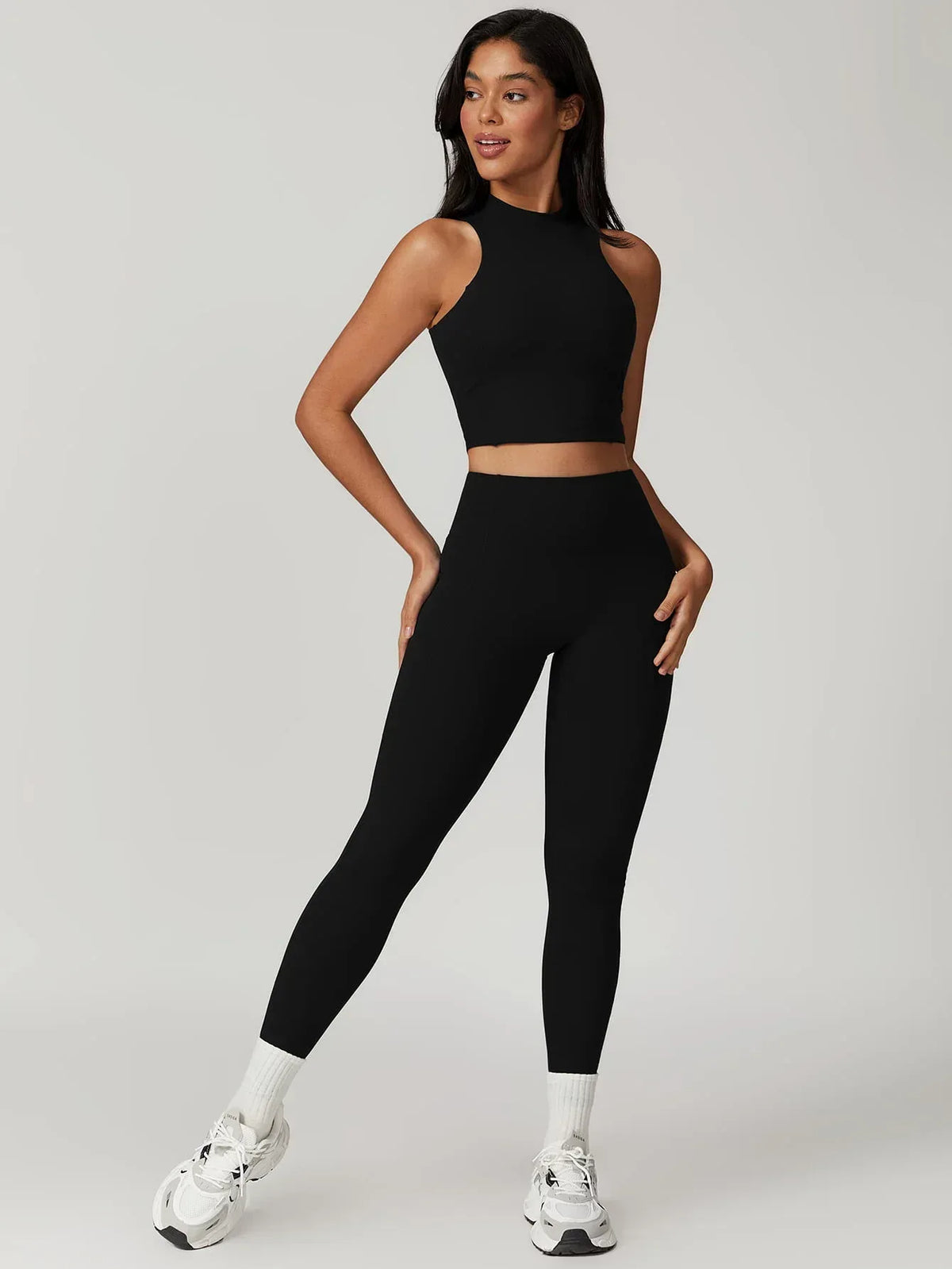 High Waist Butt Lifting Leggings 26" - MASKERT - 