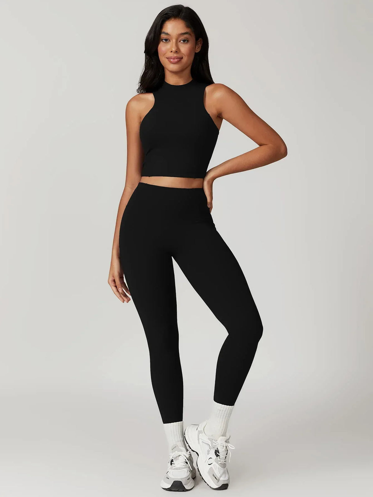 High Waist Butt Lifting Leggings 26" - MASKERT - 