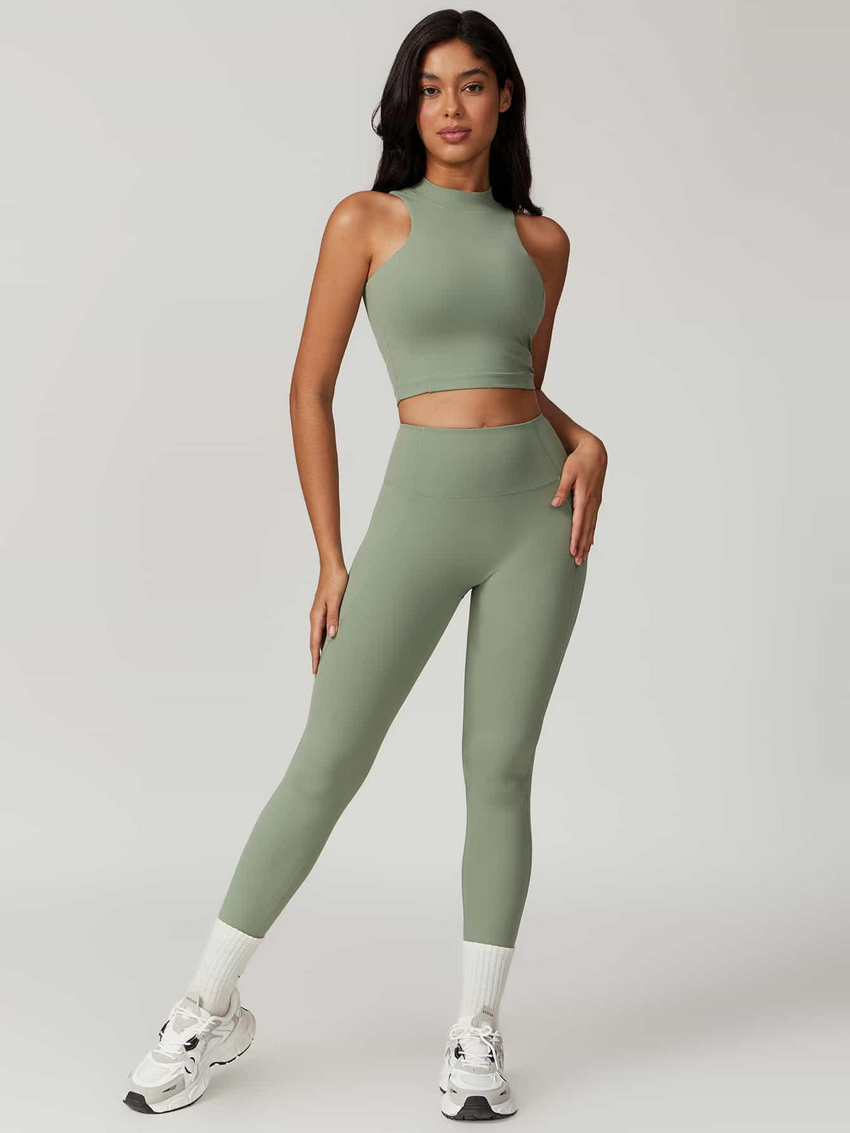 High Waist Butt Lifting Leggings 26" - MASKERT - 