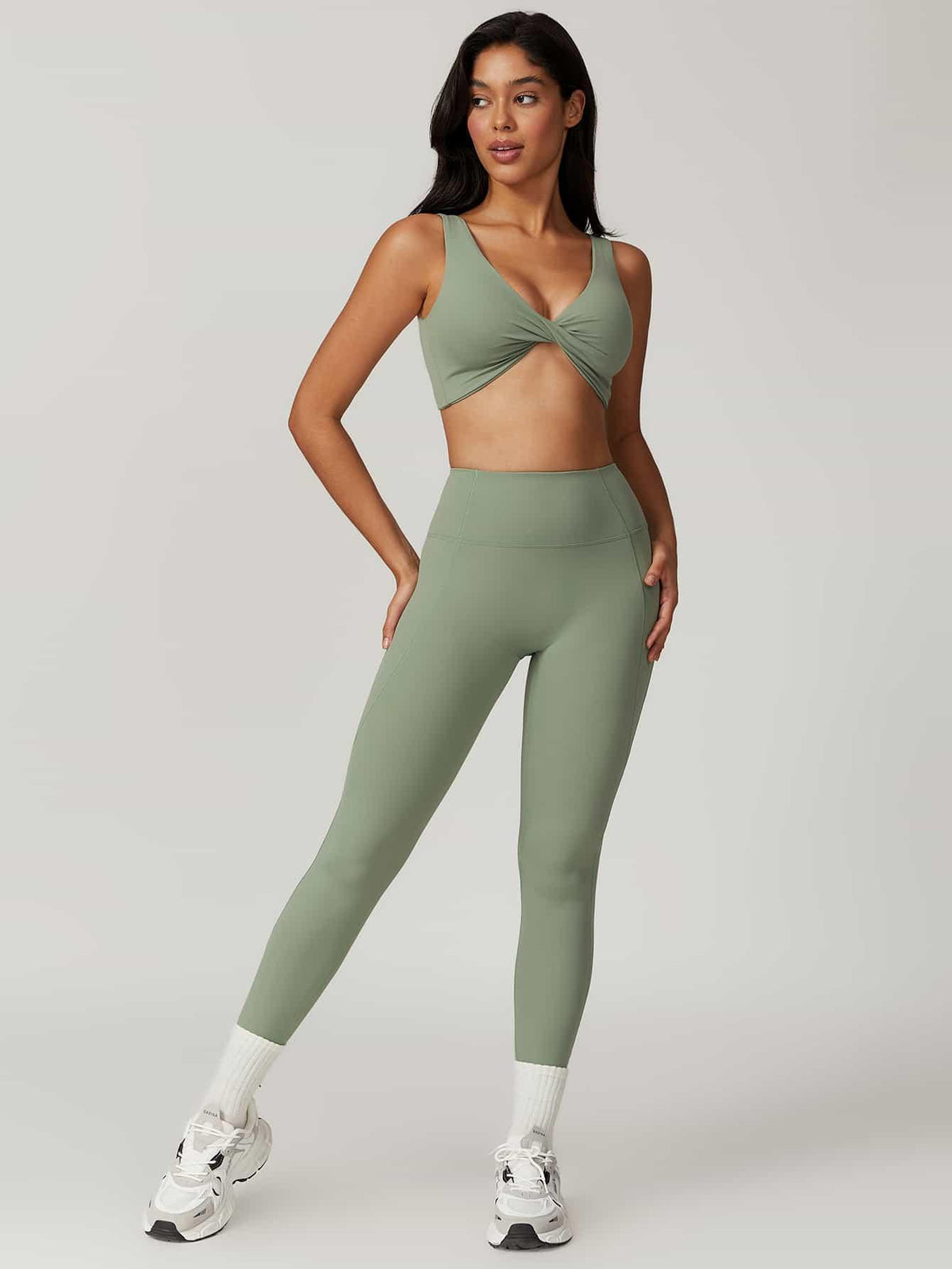 High Waist Butt Lifting Leggings 26" - MASKERT - 