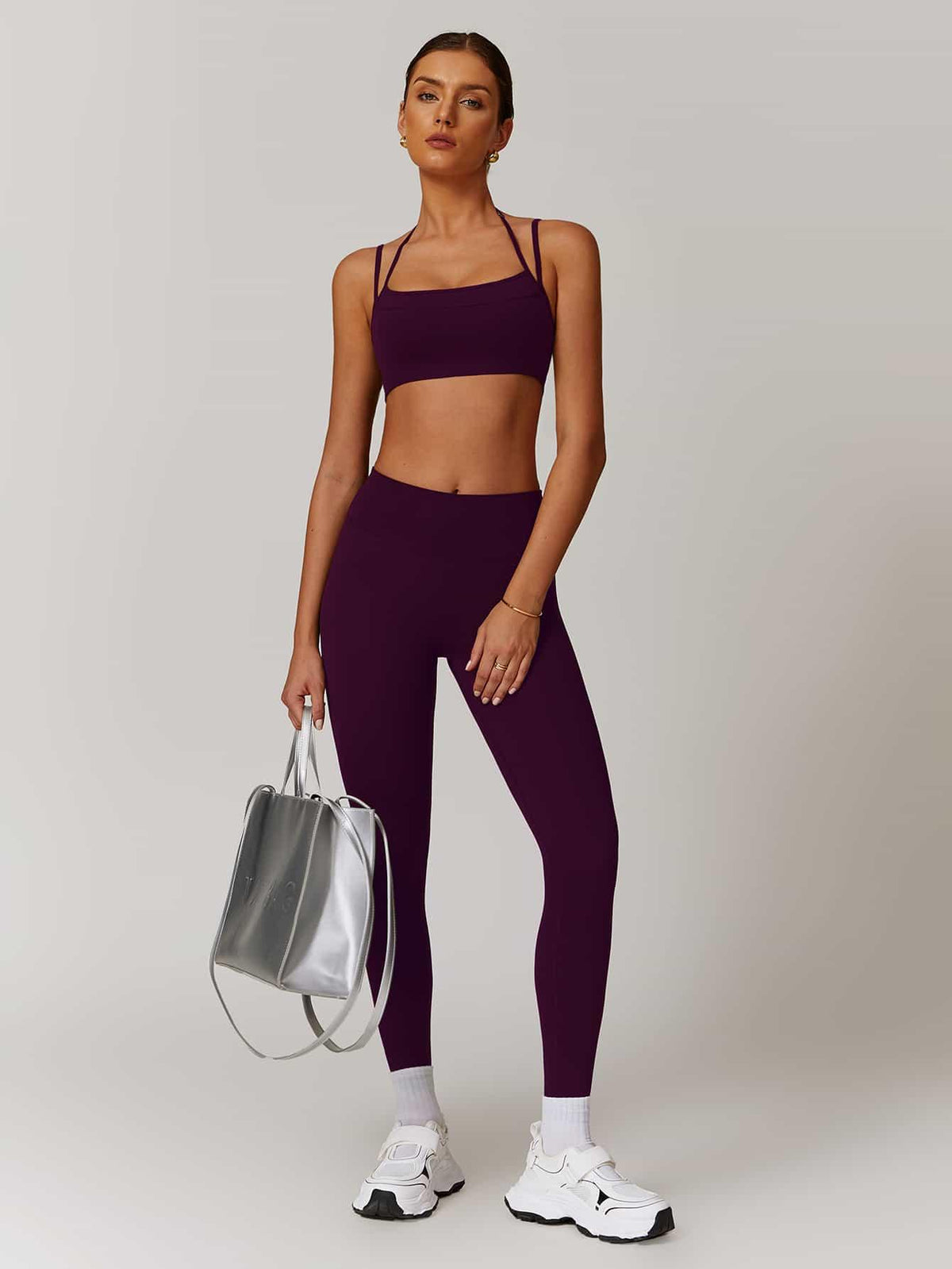 Curve-Defining High Waist Ruched Pants 25'' - MASKERT - 