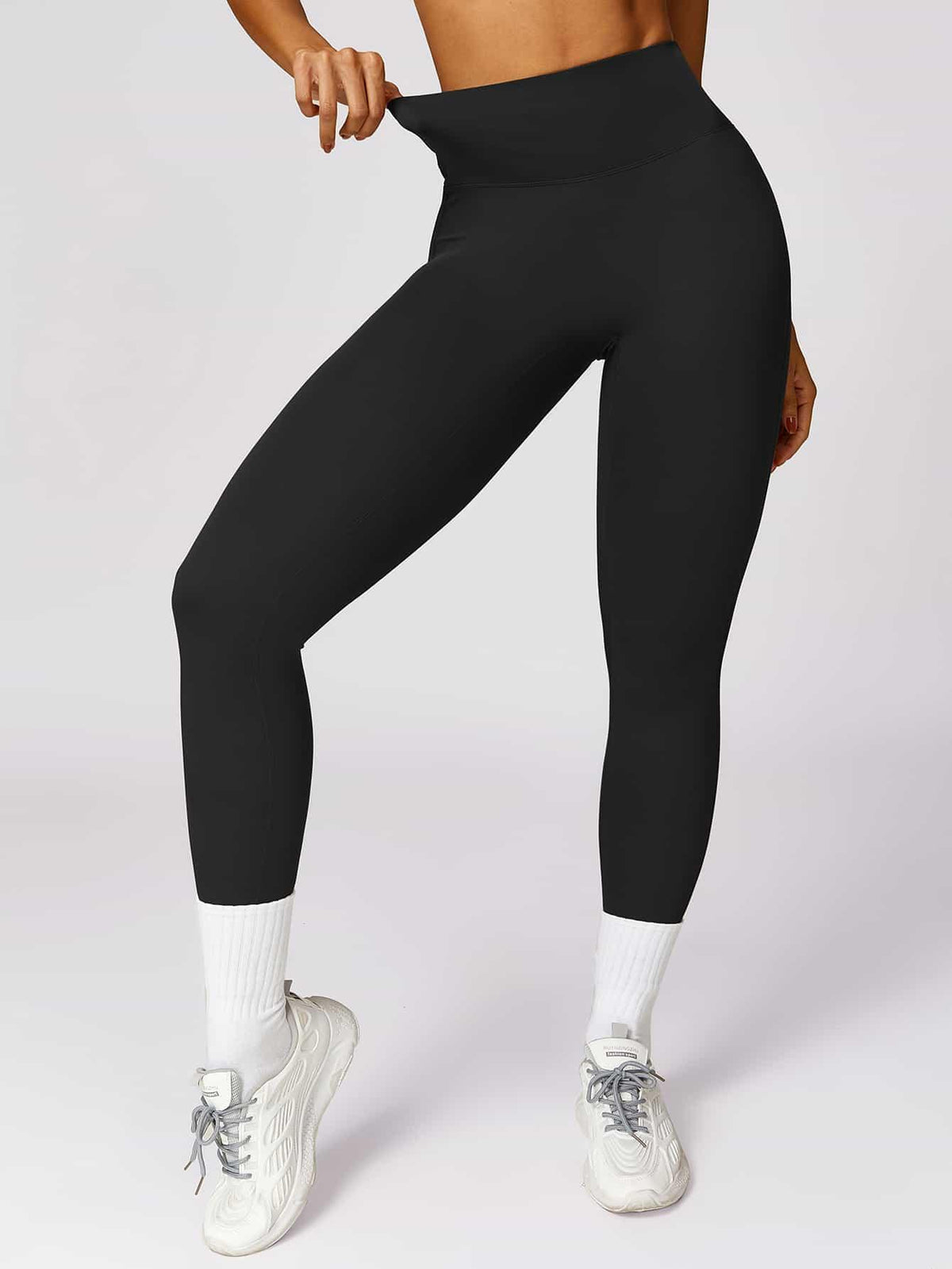 High Waist Form-Fitting Pants 26'' - MASKERT - 
