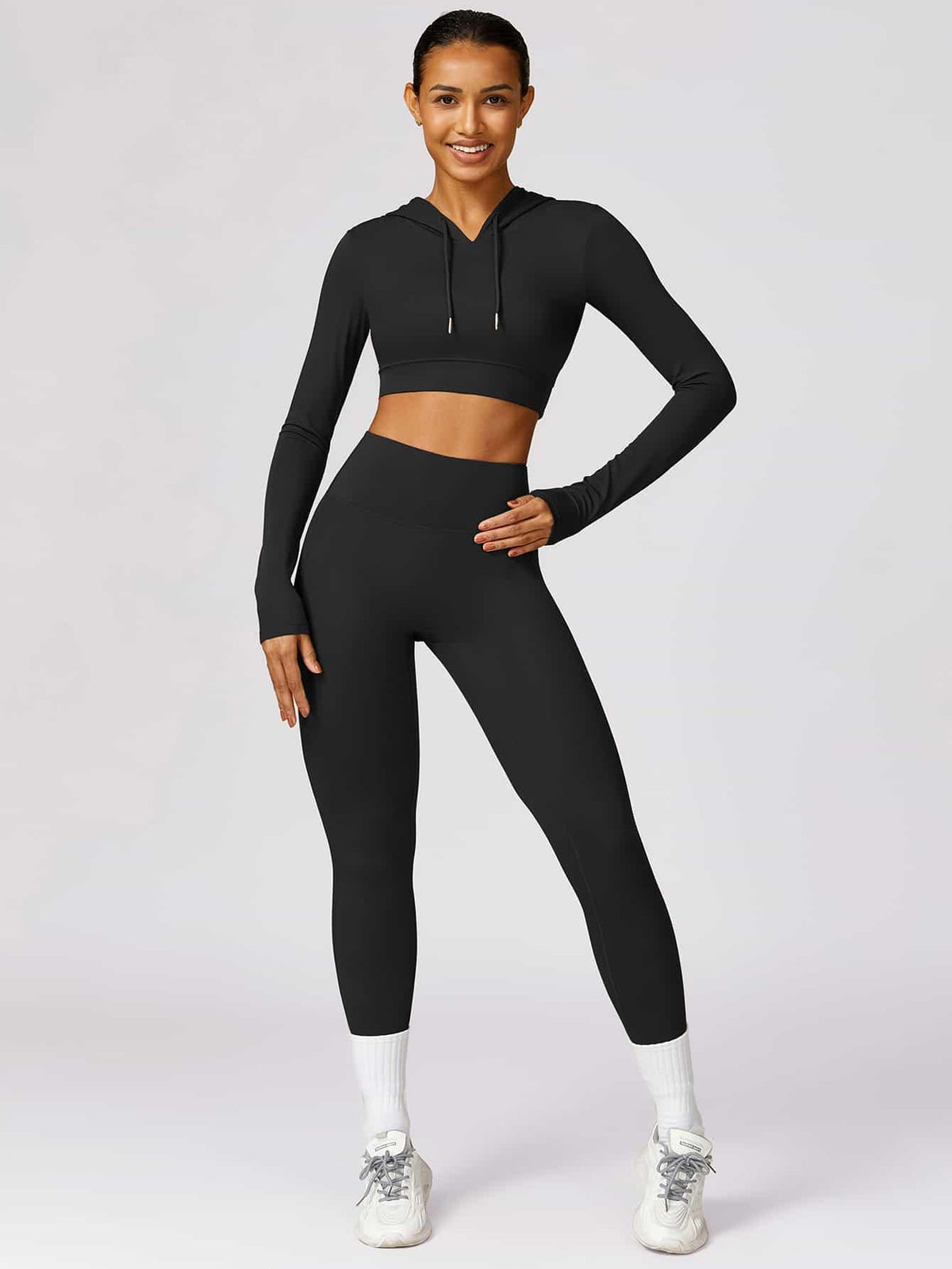 High Waist Form-Fitting Pants 26'' - MASKERT - 