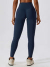 High Waist Form-Fitting Pants 26'' - MASKERT - Midnight Blue / S