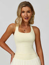 Square Neck Bra Racerback Tank Top