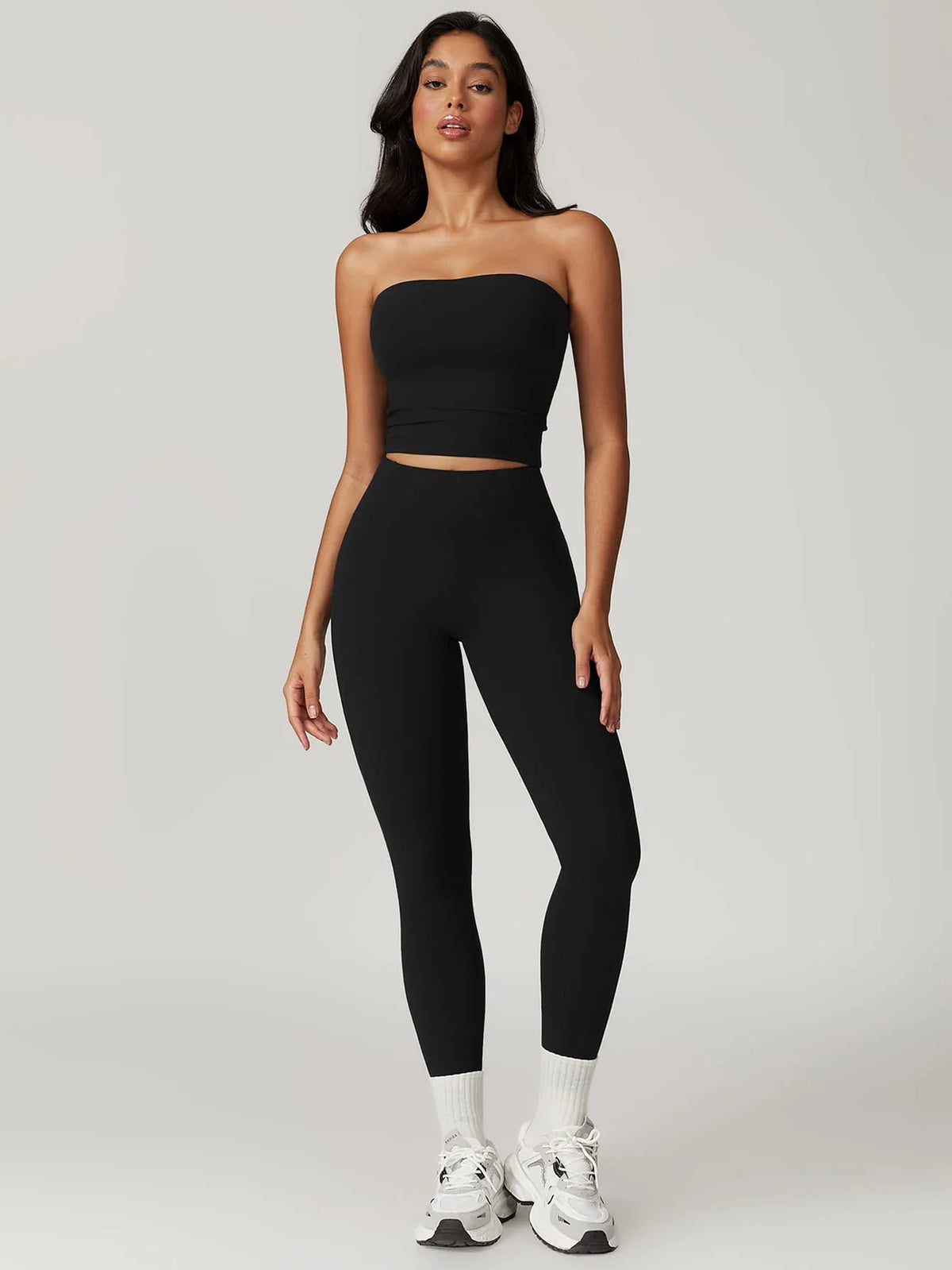 HydroChill Cup Top Strapless Vest - MASKERT - Creamy White / S