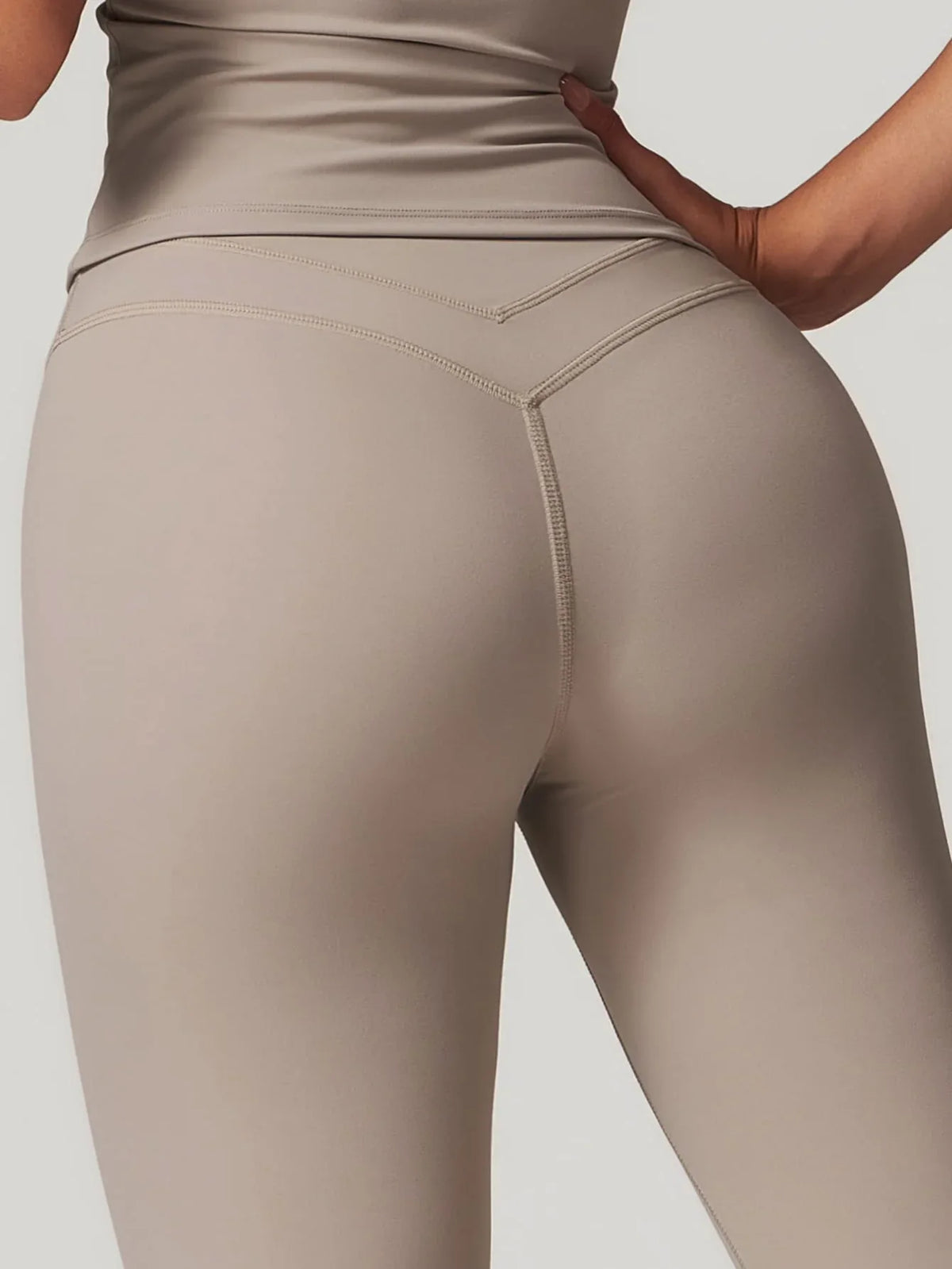 Move & Flow Medium Support Crisscross Set - MASKERT - Oatmeal / S